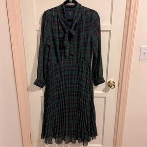 J. Crew Plaid Dress sz 10